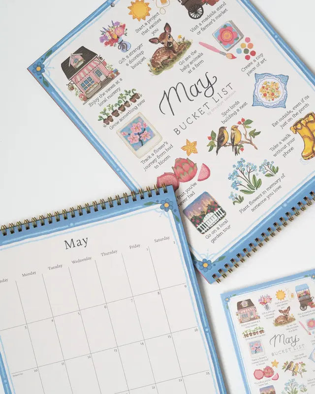 2026 Bucket List Calendar