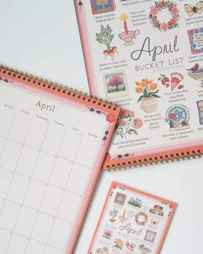 2026 Bucket List Calendar